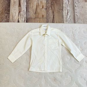 CHRISTIAN DIOR Chemise Boys Button Down LOGO Dress Shirt